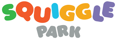 Squiggle Park logo with a link that will bring you to the website for Squiggle Park and Dreamscapes when clicked.